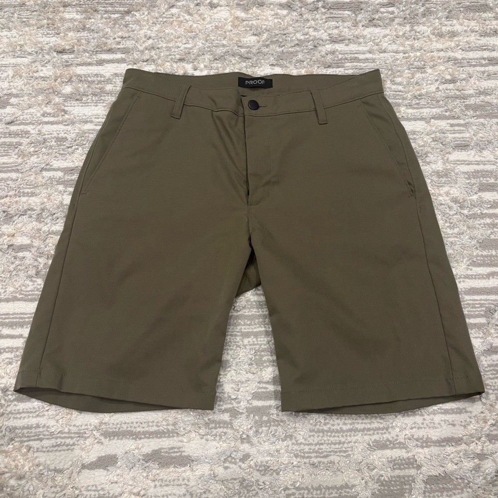 Proof Performance Shorts 9” Men’s 32 Chino Golf Stretch Comfort Huckberry $98